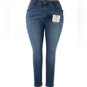 Melissa McCarthy Seven7 Women's Skinny Jeans - Blue